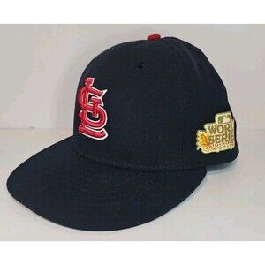 St. Louis Cardinals 2011 World Series Official On-Field Cap/Hat - New Era 7 3/8